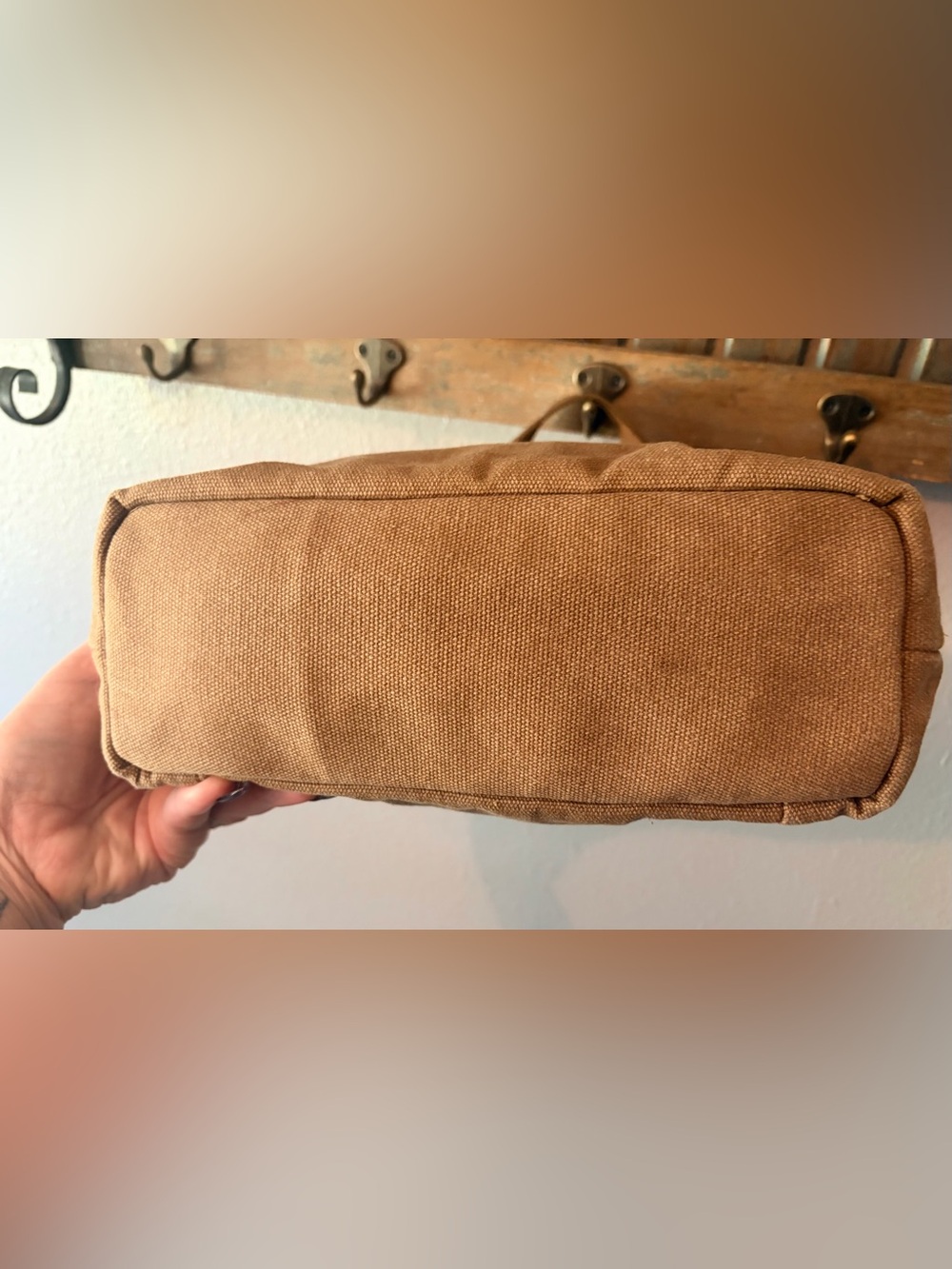 Meridian Lee Artisan Canvas Hobo Bag - Picture 7 of 16